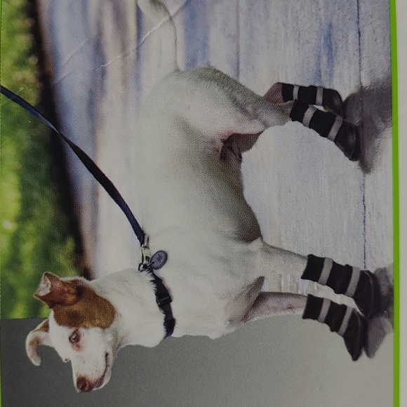 NEW - GOOD2GO NEOPRENE ALL WEATHER FLEECE LINING REFLECTIVE DOG BOOTS SIZE LARGE - Picture 6 of 11